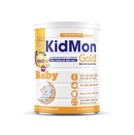 Sản phẩm dinh dưỡng KidMon Gold Baby 0 - 12