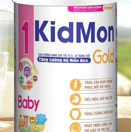 Sản phẩm dinh dưỡng KidMon Gold Baby