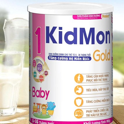 Sản phẩm dinh dưỡng KidMon Gold Baby
