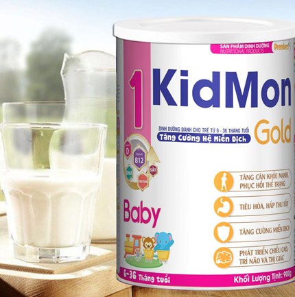 Sản phẩm dinh dưỡng KidMon Gold Baby