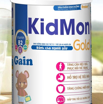 Sản phẩm dinh dưỡng KidMon Gold Gain
