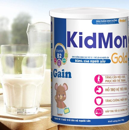 Sản phẩm dinh dưỡng KidMon Gold Gain