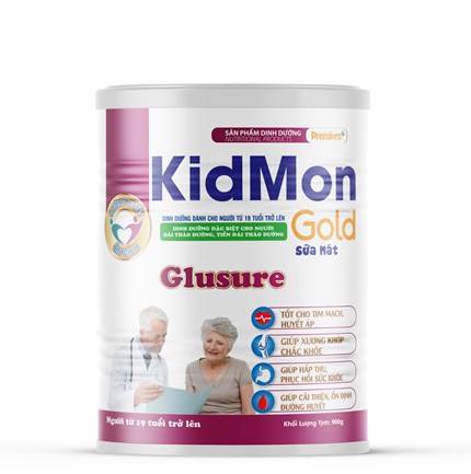 Sản phẩm dinh dưỡng KidMon Gold Glusure
