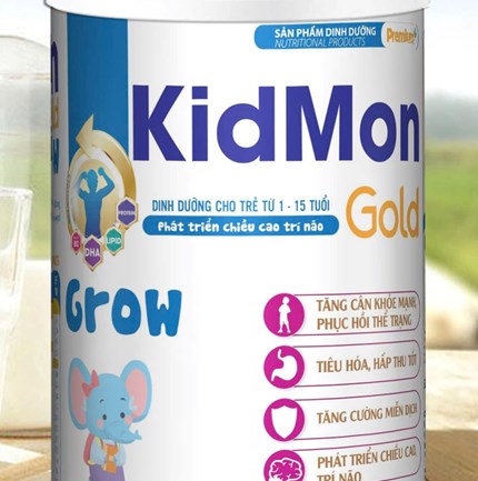 Sản phẩm dinh dưỡng KidMon Gold Grow